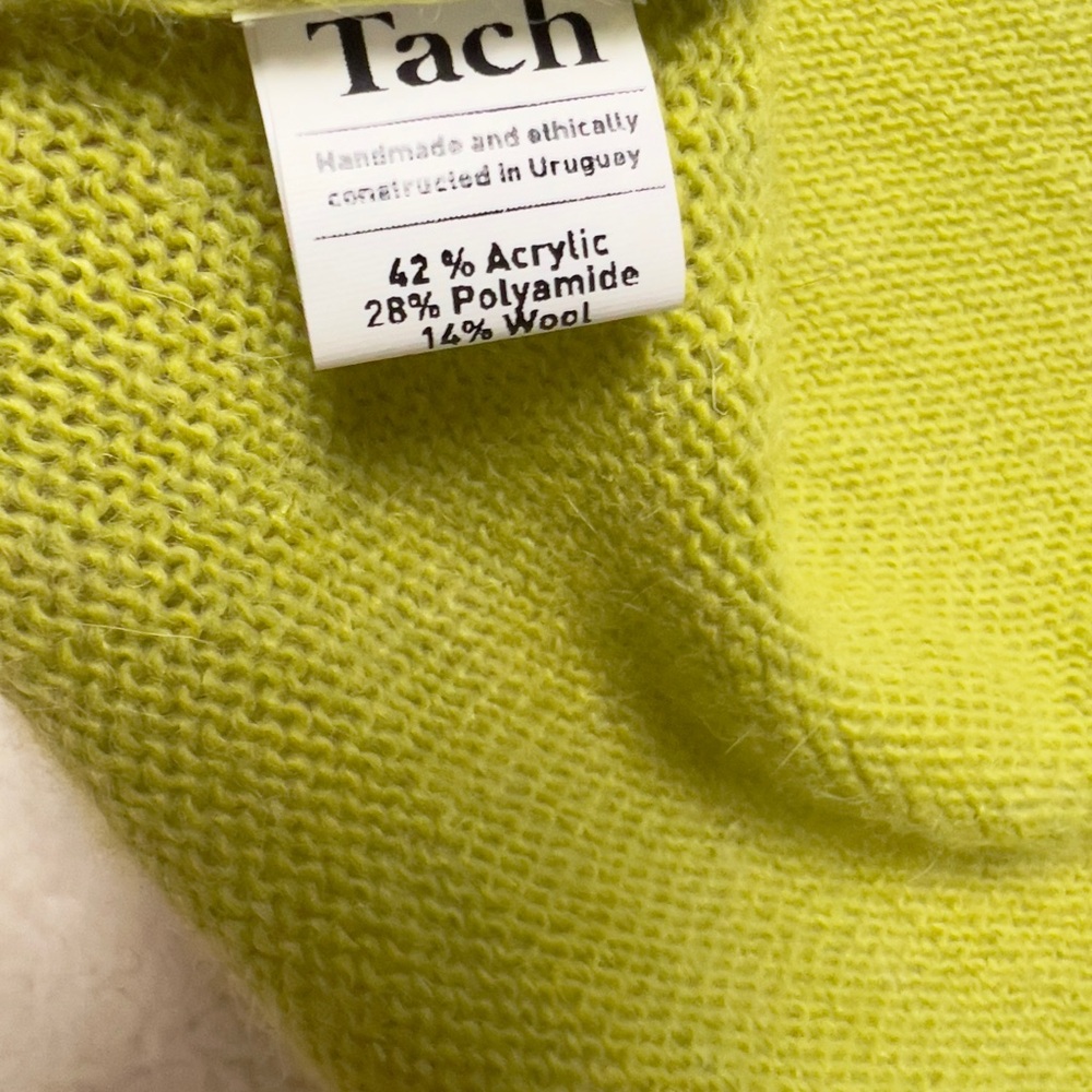 TACH Green Ruffled Cardigan - Picture 5 of 8